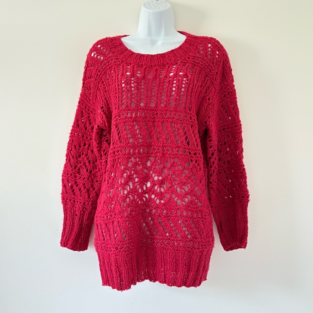 Red Knit Sweater